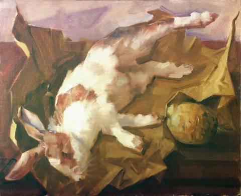 "Il coniglio", opera di Virginio Bianchi